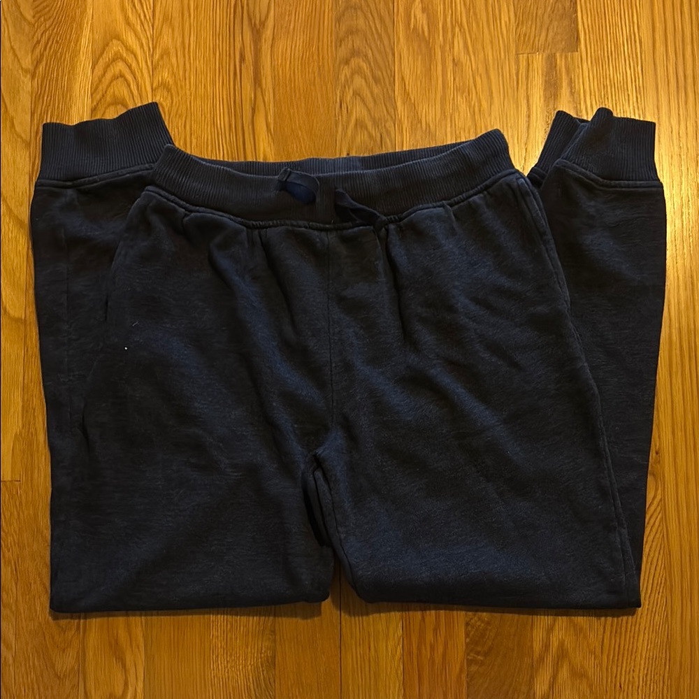 Kids XXL 16 Navy Jogger Sweatpants